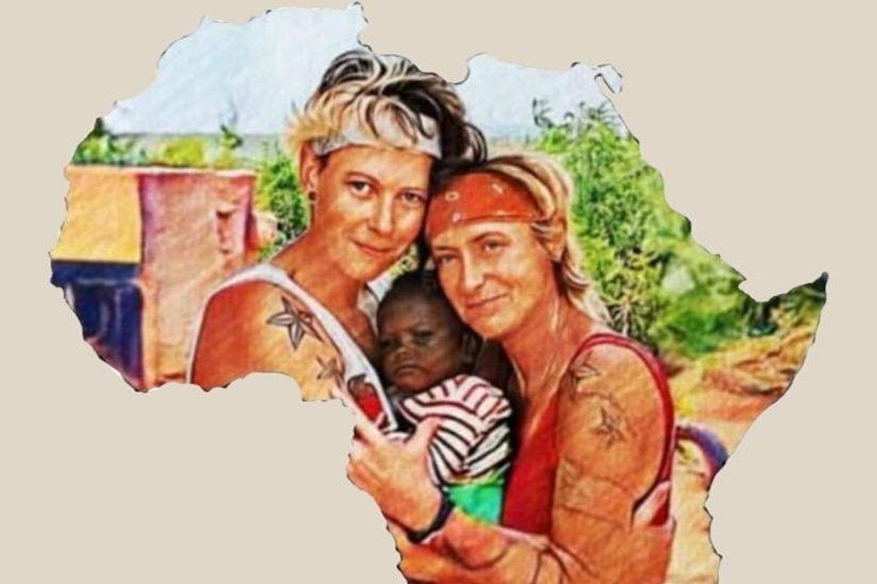 Dieses Motiv kennen mittlerweile viele Menschen, deshalb haben es Daniela und Jennifer Kroß als Erkennungsbild für ihren Verein  DAKi International e.V. ausgewählt.