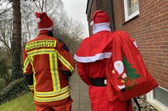Die Freiwillige Feuerwehr Scharbeutz besuchte mit dem Nikolaus die Mitglieder der Nachwuchsabteilungen.