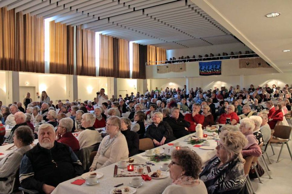 „Volles Haus“ im Theatersaal.