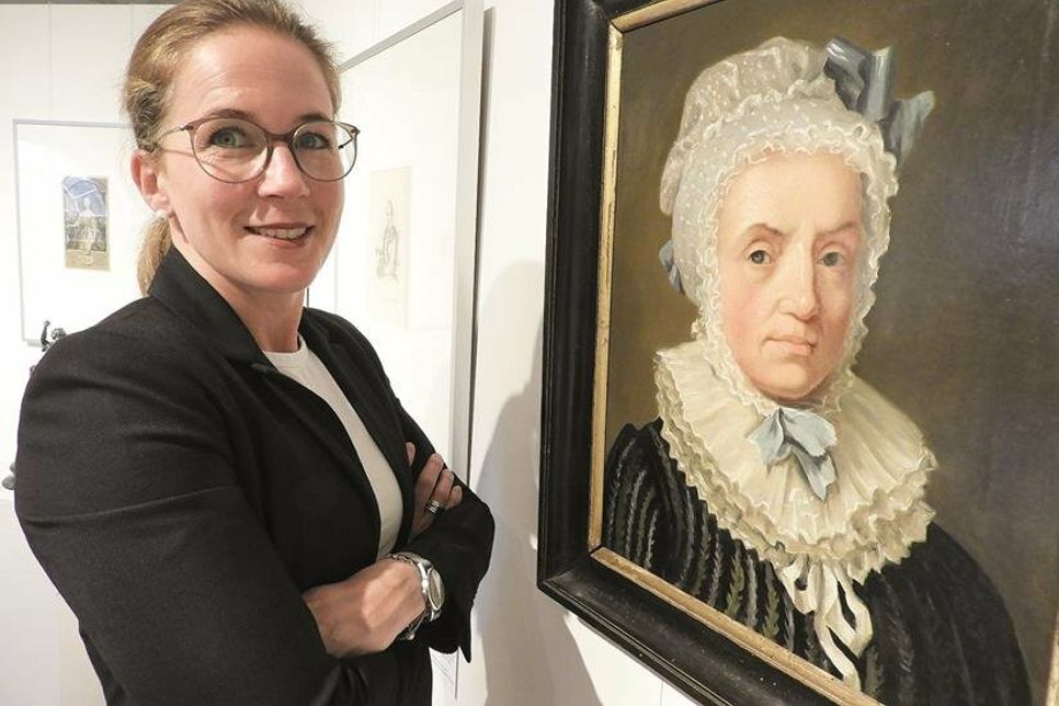 ...und das Tischbein-Porträt von Ernestine Voß.