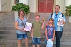 Familie Breede war begeistert von der GPS-Schatzsuche.
