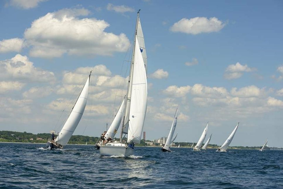 Nach einer kurzen Flaute gab es wieder perfektes Segelwetter. (Foto: Neustadt-Cup)