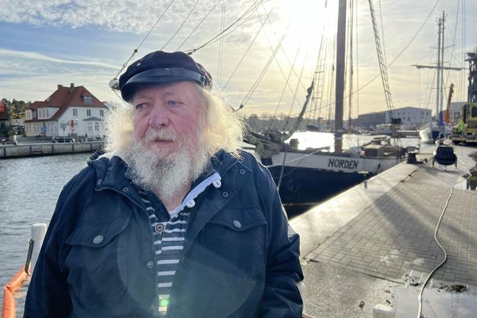 Ein trauriger Tag für den ehemaligen Eigentümer der „Norden“, Peter Fleck.