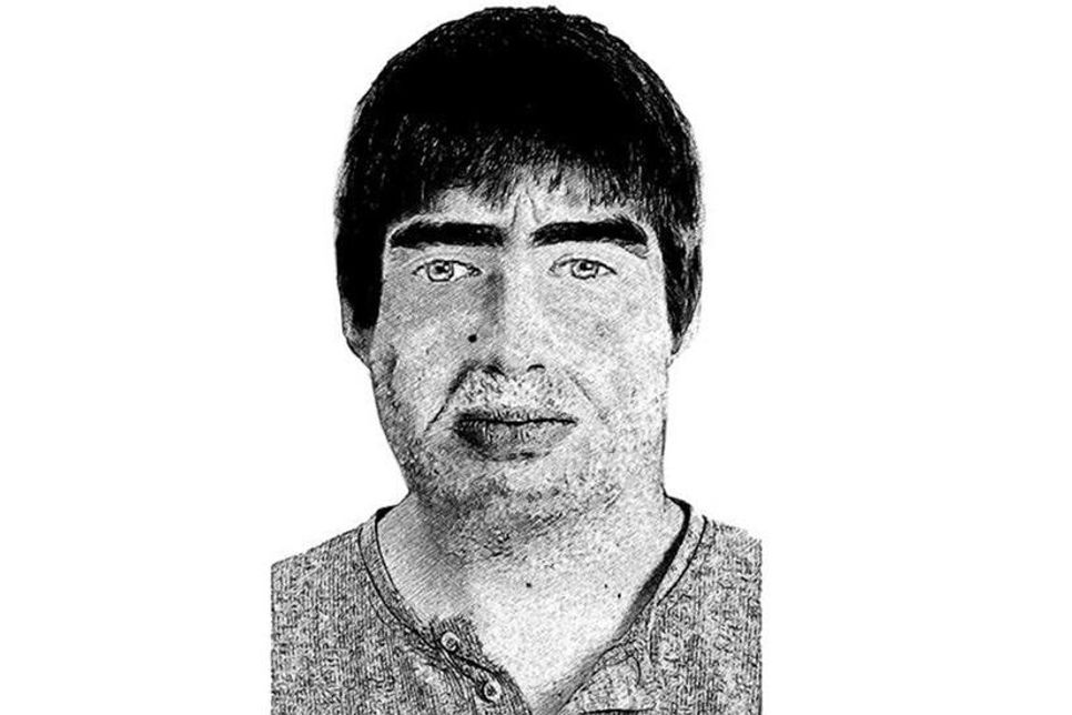 Mit diesem Phantombild sucht die Polizei nach dem Täter und um Zeugenhinweise. (Phantombild: Polizei)