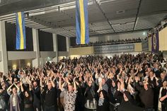 Die Zuschauer waren begeistert.