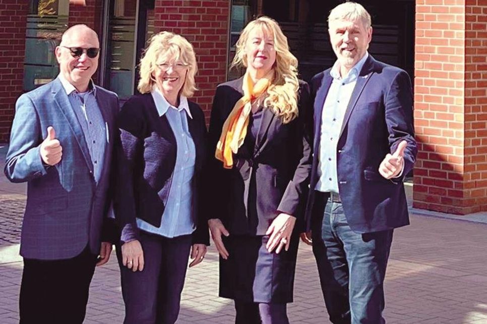 Nach dem Rausschmiss aus der CDU erst recht: Fred-Michael Pätau (von links), Imke Meyer, Renate Sonntag und Henning Nitz treten als parteilose Einzelkandidaten zur Kommunalwahl in der Gemeinde Scharbeutz an.