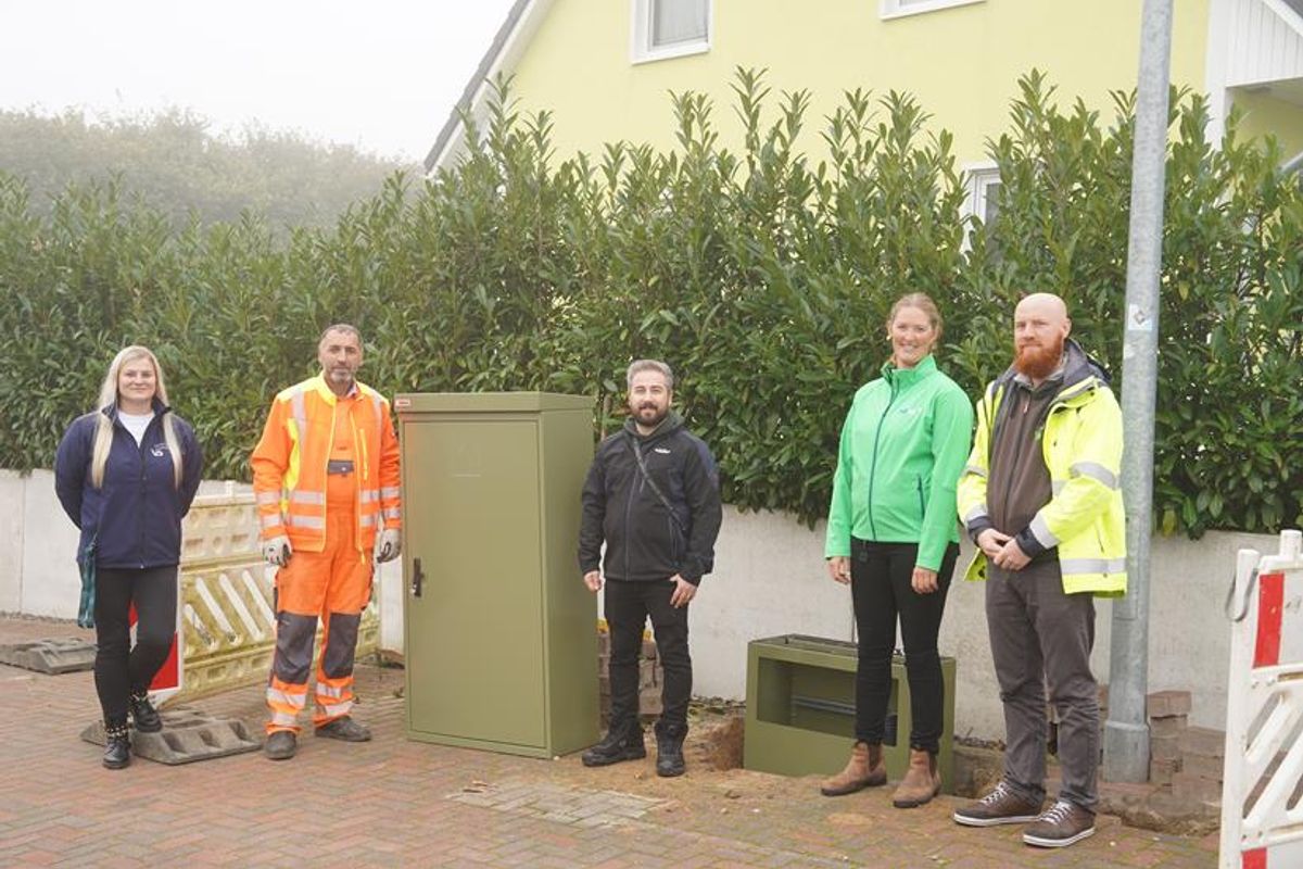 Glasfaserausbau im Neubaugebiet Neustadt in Holstein der reporter