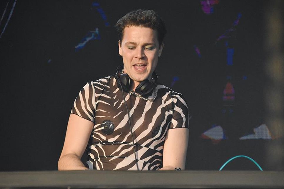 Star-DJ Felix Jaehn spielte am Samstagabend 90 Minuten für seine Fans in Niendorf/Ostsee.