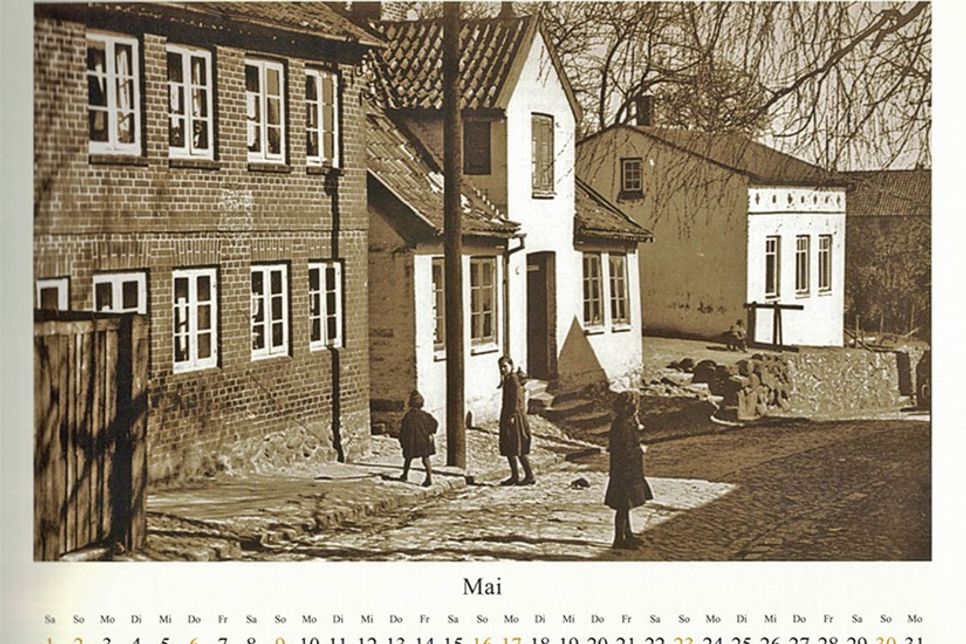 Der Mai zeigt die Straße Langer Königsberg.