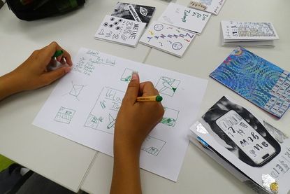 Kreatives Schaffen im Workshop.