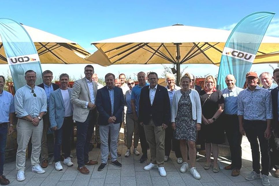 Die Teilnehmenden trafen sich in Niendorf zum Austausch.