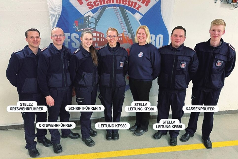 Freiwillige Feuerwehr Scharbeutz: Neuer Ortswehrführer gewählt und Vorstand neu aufgestellt