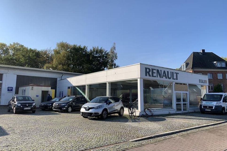 Umbau im Autohaus.