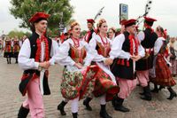 Das Tanzensemble Lany aus Polen.