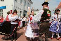 Kapuvár Néptáncegyüttes aus Ungarn.