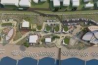 So soll das Gelände nach der Fertigstellung aussehen.