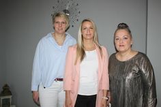 Das Beauty-Trio: Katja Schendel, Daniela Löffler und Angelika Hoffmann (v. lks.).