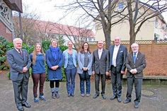 Kirchengemeinderat: Friedrich Riechmann, Lisbeth Lübeck, Susanne Schüler, Gisa Lantau, Anika Rasmussen, Rudolf Kohsiek, Eckhard Broxtermann, Dr. Wolfgang Weber (Meike Haß fehlt.)