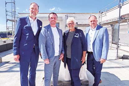 „Jeder für sich – aber keiner allein“: Richtfest am Lilienberg: In Pansdorf entstehen 32 neue Wohneinheiten mit Gemeinschaftstreff