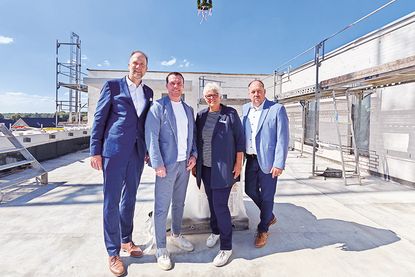 „Jeder für sich – aber keiner allein“: Richtfest am Lilienberg: In Pansdorf entstehen 32 neue Wohneinheiten mit Gemeinschaftstreff