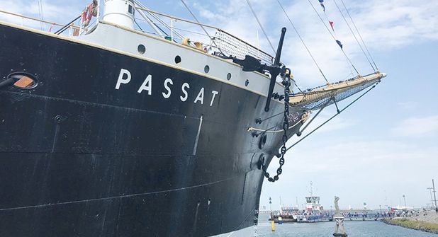 Saisonauftakt am 28. März: Viermastbark PASSAT feiert drei Jubiläen