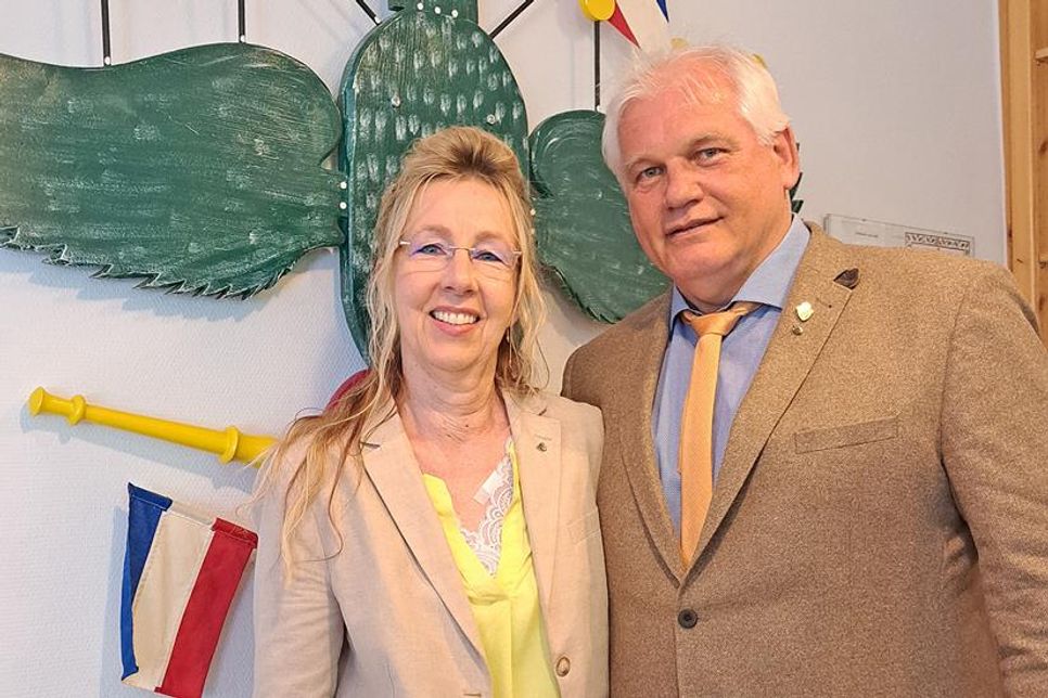 Martina und Uwe Seidler haben ein großartiges Königsjahr erlebt und freuen sich auf das Gildefest am kommenden Wochenende.