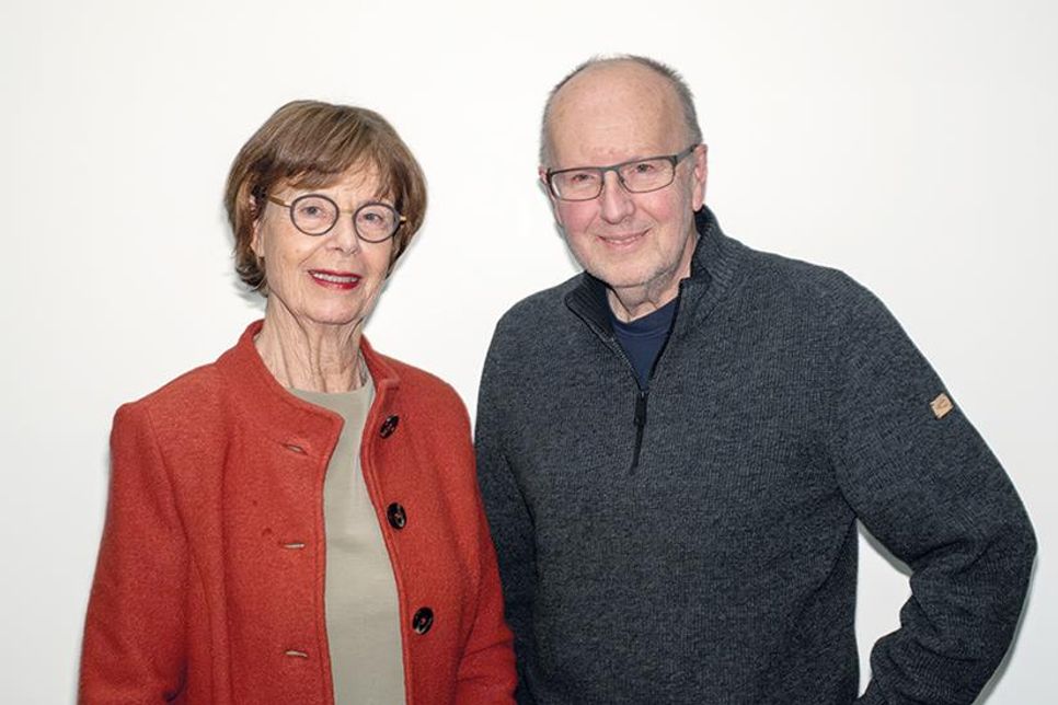 Die neuen Sprecher des Grünen Ortsverbands Scharbeutz: Silvia Lohmann und Ullrich Günther.