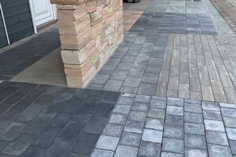 Ob für Einfahrten, Wege, Terrassen oder Gartenwege - die Ausstellung zeigt, wie vielfältig und stilvoll Pflaster sein kann.