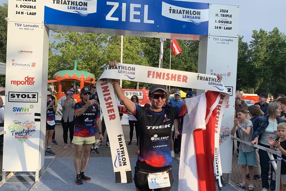 Zieleinläufe, hier die Polin Alicja Pyszka-Bazan bei ihrem Weltrekord im vergangenen Jahr, sind immer sehr emotional.