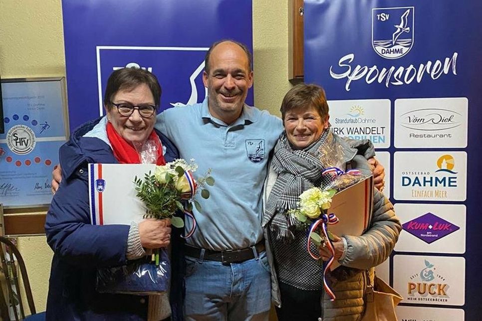 Magret Westphal, Andrew Bednarzik, Brigitte Severin (v. lks.).