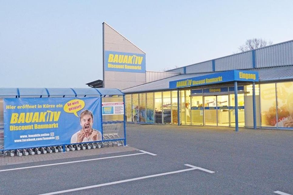 Der Bauaktiv-Markt in Oldenburg bietet auf einer Verkaufsfläche von rund 1.100 Quadratmetern um die 8.000 unterschiedlichen Produkte an.