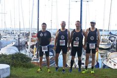 Alle vier Starter der Lionsrunner kamen unter den besten 25 ins Ziel: Jens Vahlkamp, Andreas Boller, Jens Seemann, Wolf Reimer (v. lks.).
