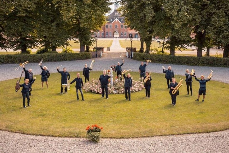 Die Bandelder zu Gast auf dem Kultur Gut Hasselburg.