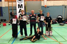 Famara Badiane, Marcel Delfskamp, Horst Steinweg, Tim Sievers, Nadine Vranken und Amelie Mootz (v. lks.).