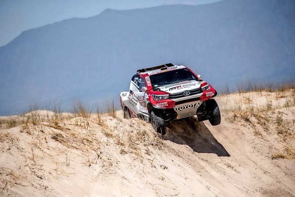 Giniel de Villiers und Dirk von Zitzewitz bleiben mit solider Leistung Gesamtfünfte, verpassen aber den Befreiungsschlag. © MCH Photo