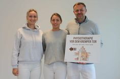 Neustädter Physiotherapeuten starten in die Selbständigkeit: Kerstin Jäger, Merle Jürgens und Andreas Labudda (v. lks.).