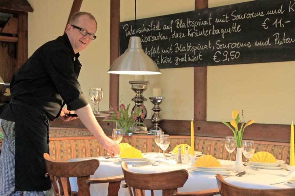 Marco Bauereiß kreiert für seine Gäste Gerichte voller Geschmackserinnerungen.