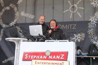 DJ Stephan Nanz und Sportmoderator Rudi Dautwiz sorgten für beste Unterhaltung.