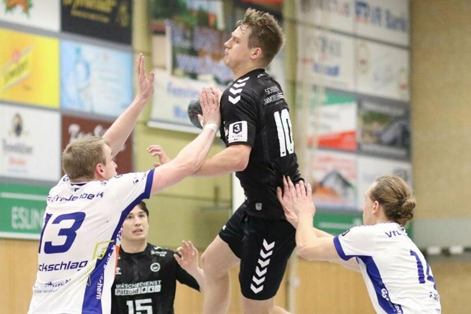 Der Neuzugang steuerte zwei Tore bei - Philipp Wäger Nr. 10.