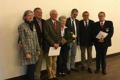 Else von Ludowig - Vizepräsidentin, Klaus-Dieter Schulz - Vizepräsident, Fritz von Korff, Hannelore Paschke, Andreas Miske, Gerd Schuberth - Präsident, Ingo Schloer. (v. lks.).