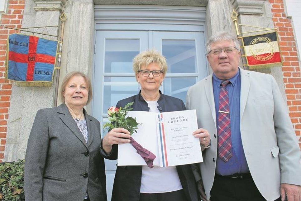 Jutta Voigt, Anja Lamp und Reinhard Schöning (v. lks.).