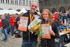Nicole Warmer und Dirk Wolf.