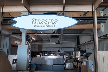 Der Eingang des neuen EDEKA-Marktes Sven Krause