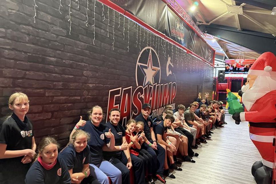 Ausflug in den Trampolinpark.