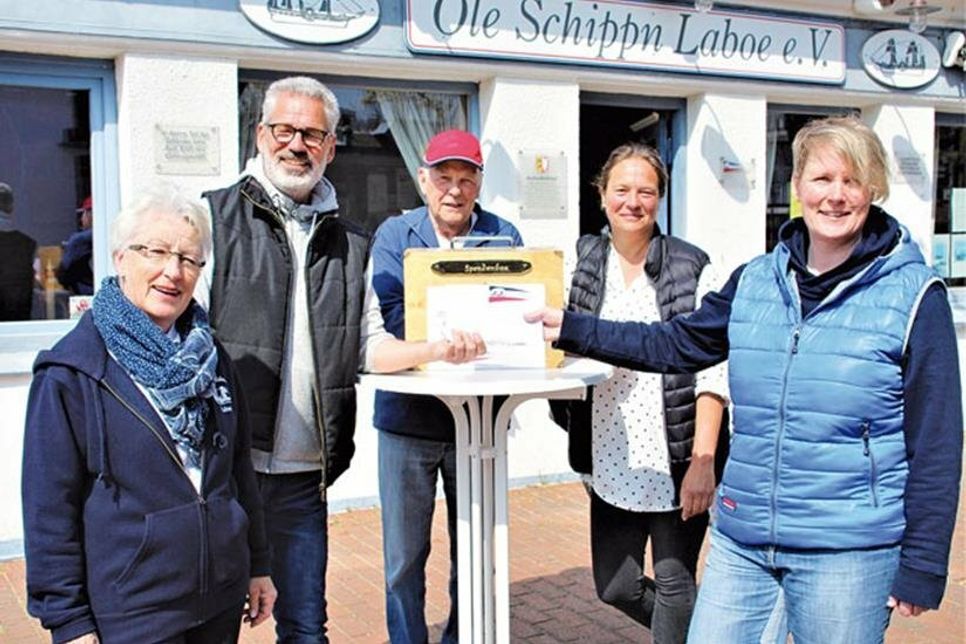 Renate Merten, Jens Zywitza, Heinz Bisping, Claudia Bern und Susanne Bartels