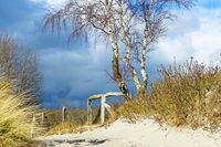 Von Britta Hillewerth stammt dieses stimmungsvolle Aprilwetter-Foto, aufgenommen in Grömitz.