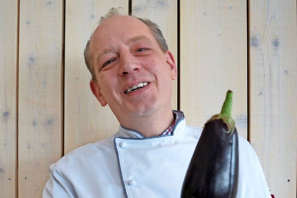 Inhaber und Chefkoch im Restaurant Zur Düne Thomas Rocksien.