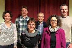 Der neue Gesamtvorstand des NTC: 2. Beisitzerin Dr. Heike Wünnenberg, 1. Vorsitzender Carsten Röben, 1. Beisitzerin Anja Jahn, Schriftführer Klaus Müchler, 2. Vorsitzende Dr. Barutha Dehn-Müller, Kassenwart Stefan Garling (v. lks.).