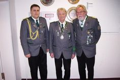 Schatzmeister Malte Venneberg, I. Ältermann Helmut Groß und II. Ältermann Wolfgang Pink.