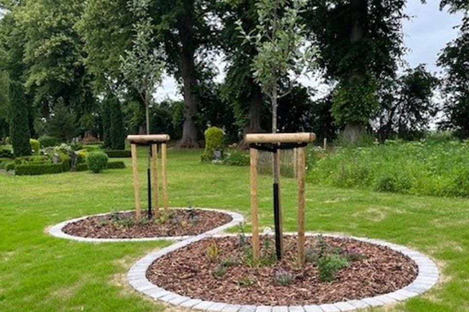 Die kleine Neuanlage „Unendlichkeit“.